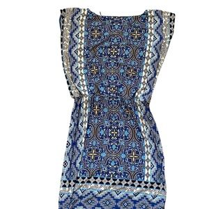 Chico's Dress in a variety of  blue colors and designs